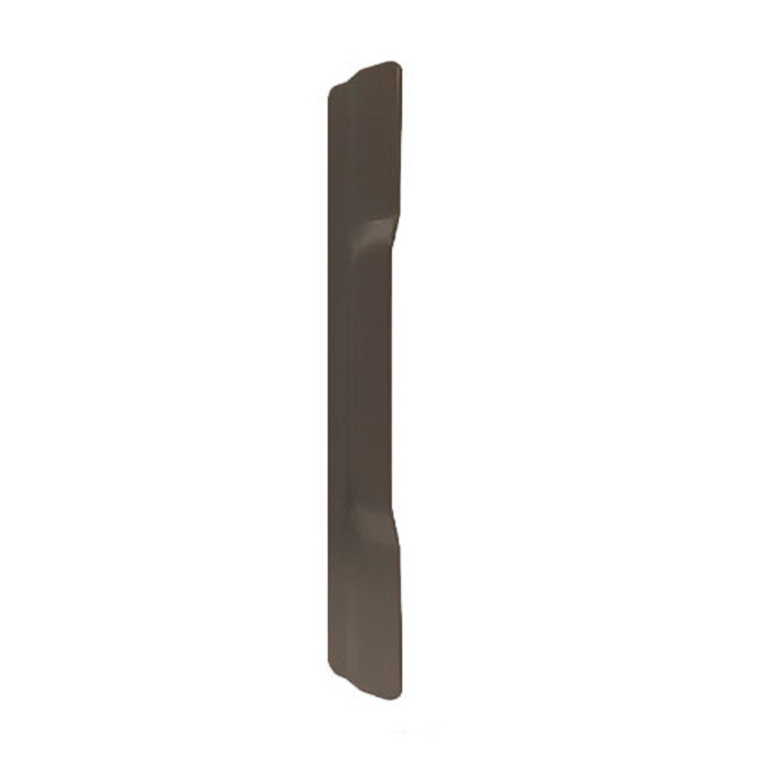 Don Jo Manufacturing NLP-210-DU 10 x 1.5 in. Narrow Latch Protector for Levers & Exit Devices - Dark Bronze