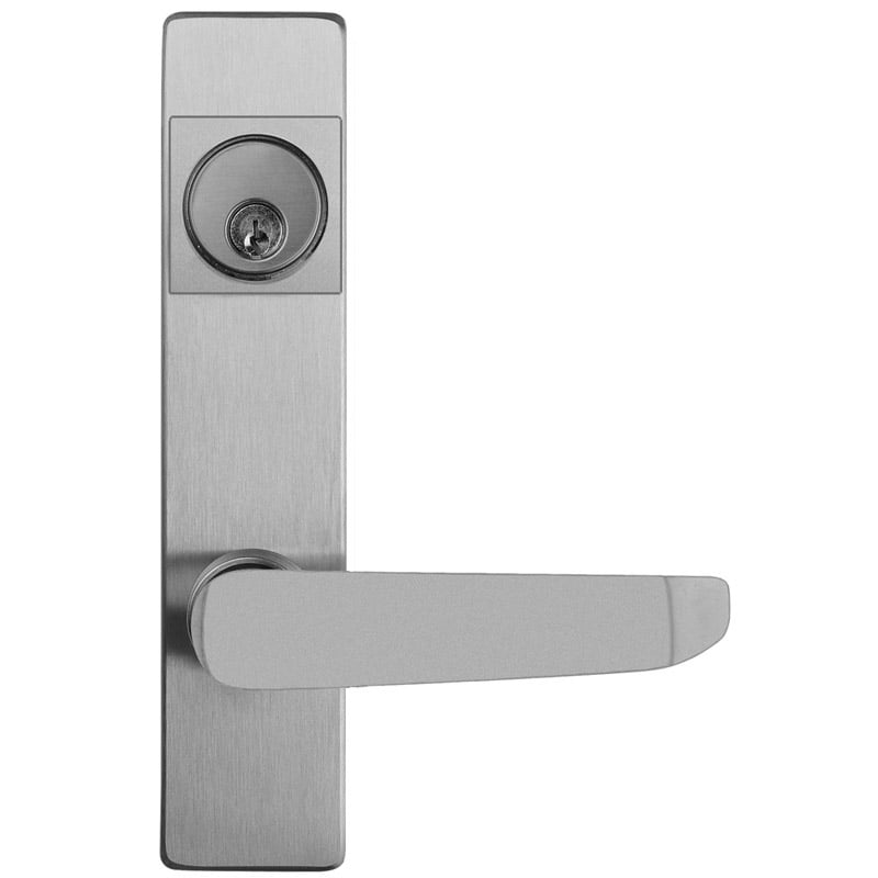 08BN-689 Key Locks & Unlocks Outside Lever - Aluminum Painted