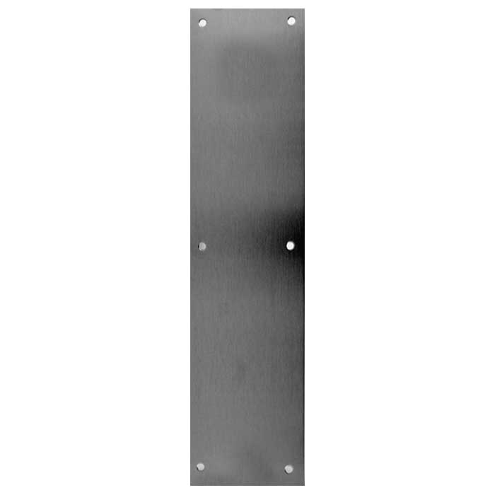 Don Jo Manufacturing 71-628 4 x 16 in. Push Plate - Aluminum