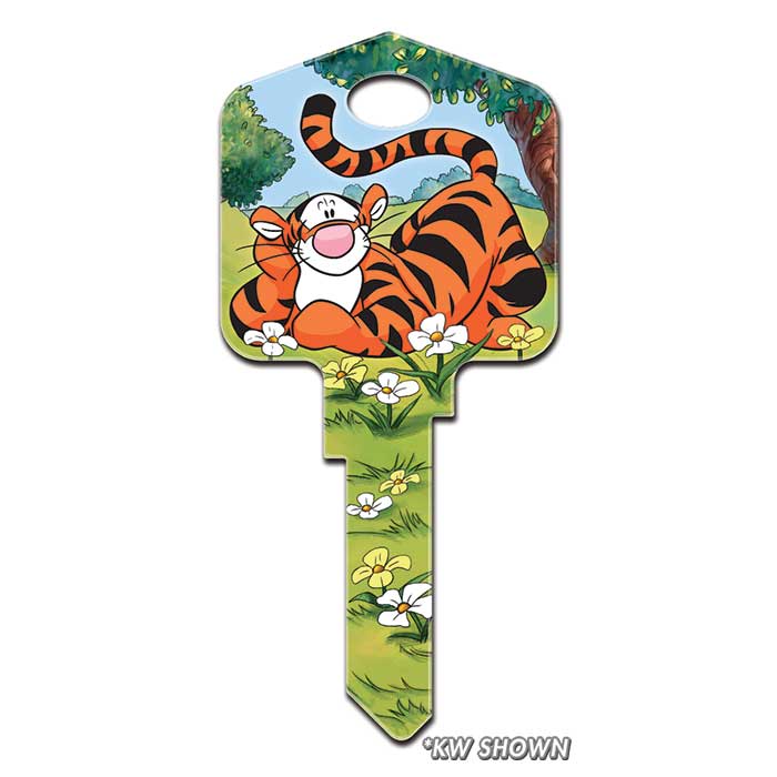 SC1-D75 4.45 in. Disney Tigger Lets Bounce Key Blank