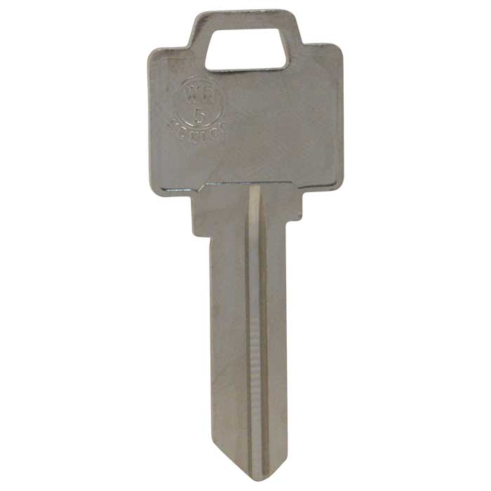 WR5-NP-JMA WEI-3E Nickel Plated Key Blank