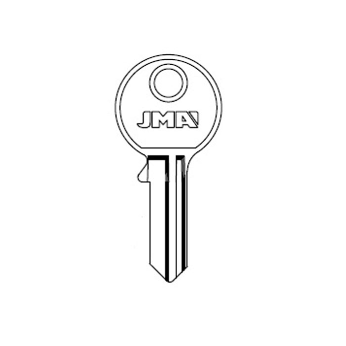 1046-JMA PTKB-1 American Padlock Key Blank
