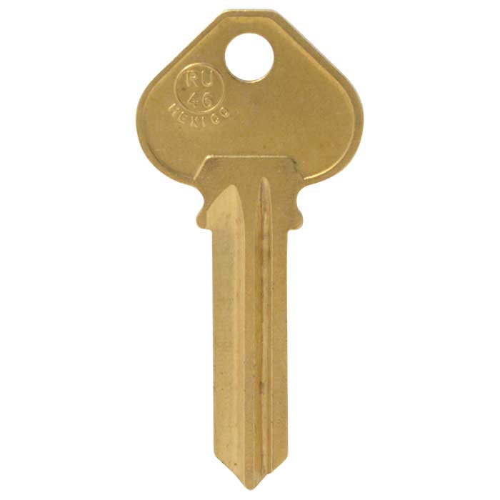 RU46-JMA ILCO A1011D1 Brass Key Blank