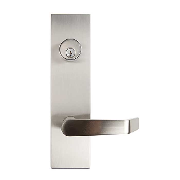 EDELT53-HD-26D 4.15 in. Tell Pro Line Entry Exit Device Trim, 626-US26D Satin Chrome