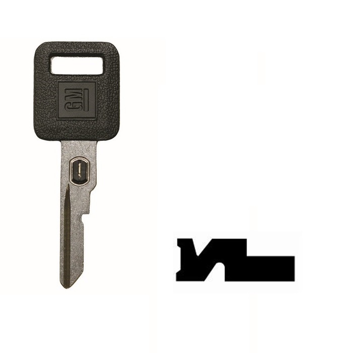 Strattec Security 595522 No.12 VATS Single Genuine Key