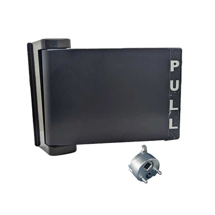 PH4521-DU Latch Paddle Handle - Push to Left - Duranodic Dark Bronze