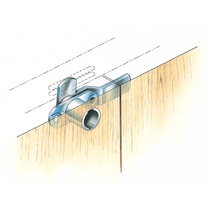 C186CB Double Door Cam Lock