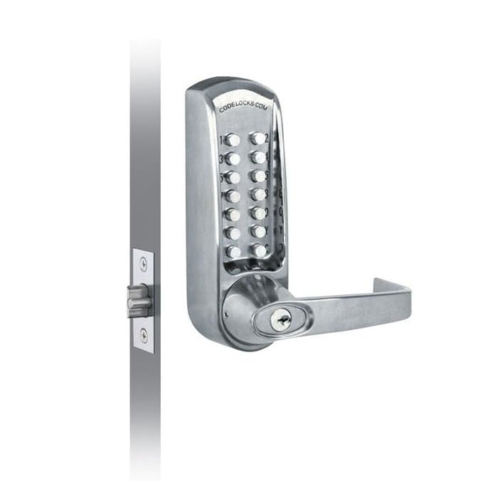 CL610-BS UL 3-Hour Tubular Latchbolt - Brushed Steel
