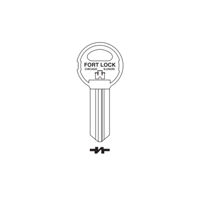 K84 Fort Key Blank for 16000 Series K84