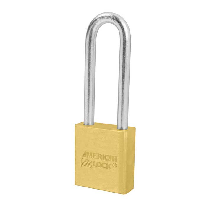 A22-KD 1.75 in. Body & 3 in. Shackle Non-Rekeyable Brass Padlock