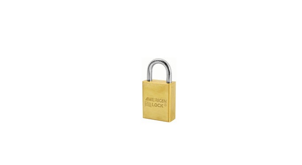 A40-KD 1.5 in. Body & 1 in. Shackle Non-Rekeyable Brass Padlock