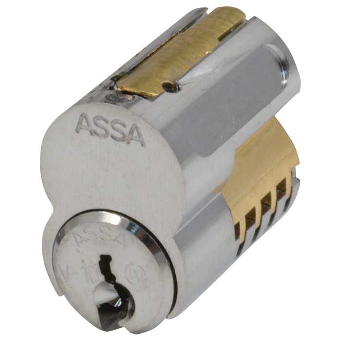 V70600-IC-626 1.25 in. V10 IC Core Cylinder - Satin Chrome