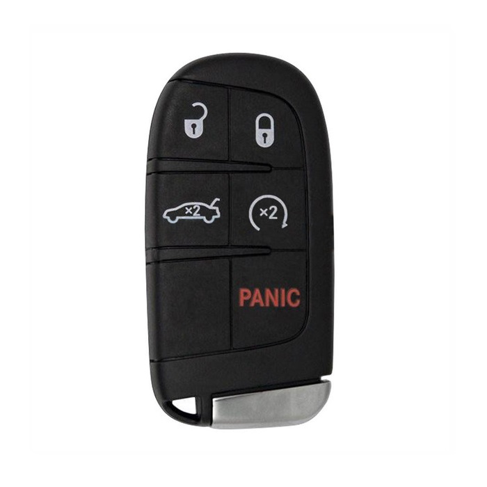 68394195-RFB-A Original 5 Button Tombstone Proximity Smart Key for 2019-2020 Dodge Challenger