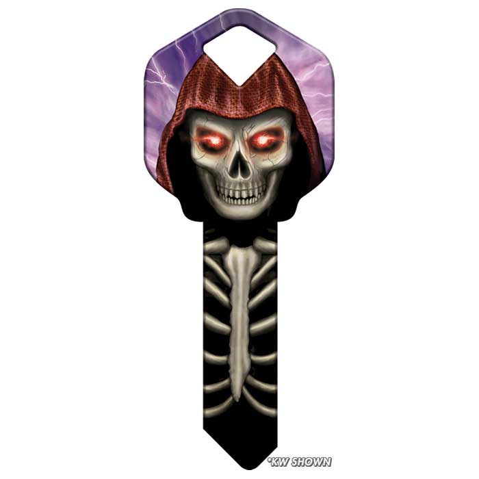 SC1-HK37 3.45 in. Happy Keys Skeleton Key Blank