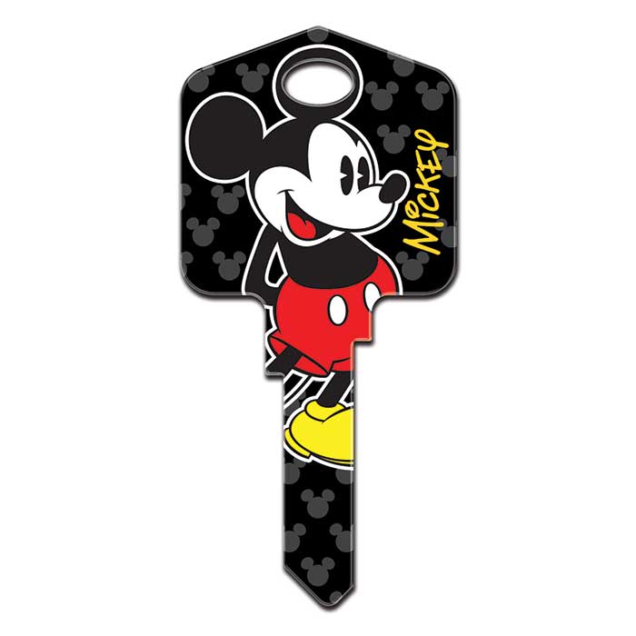KW-D82 4.4 in. Disney Mickey Mouse Key Blank