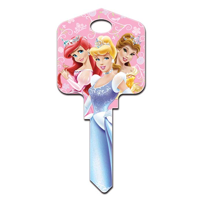KW-D72 1.05 in. Disney Princesses True Royalty Key Blank
