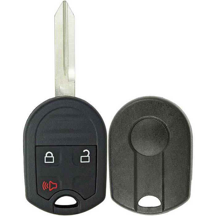 221-FD-SHELL 3-Button Remote Head Key Shell for 2006-2015 Ford Lincoln Mazda Mercury