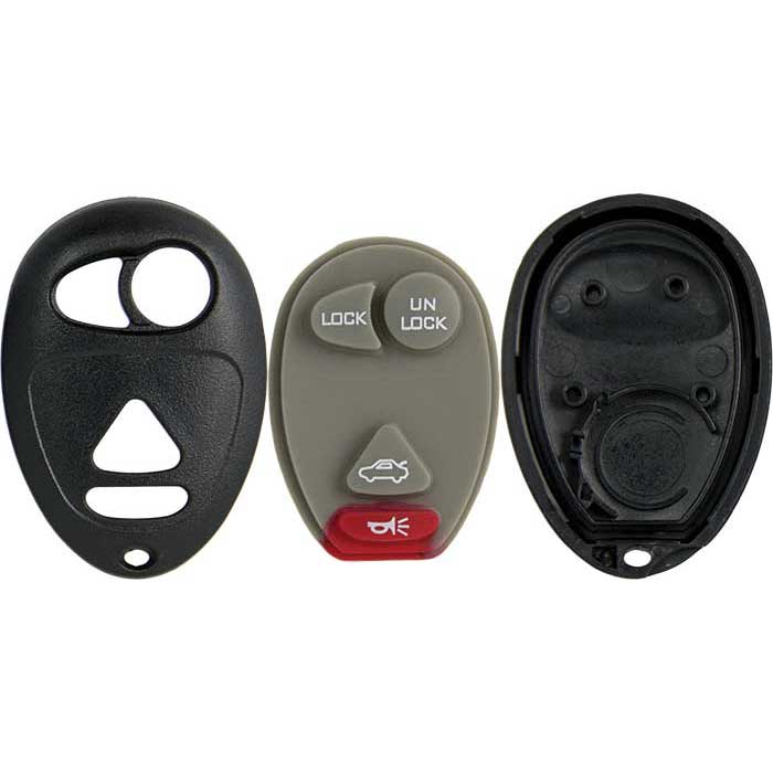 513-GM-SHELL 4-Button Remote Shell for GM Type-3