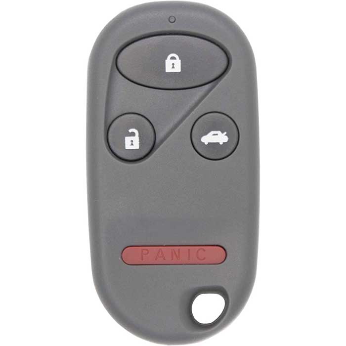 808-HA-SHELL 4-Button Remote Shell for 1998-2002 Honda Accord