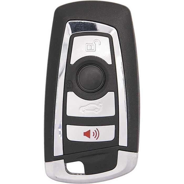 PRX-BW-433E 433 Mhz 4 Button Proximity Smart Key for BMW CAS4, CAS4 Plus Older Style