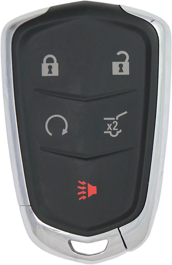 PRX-G0800 315 Mhz 5 Button Replacement Proximity Smart Key for 2015-2016 Cadillac SRX