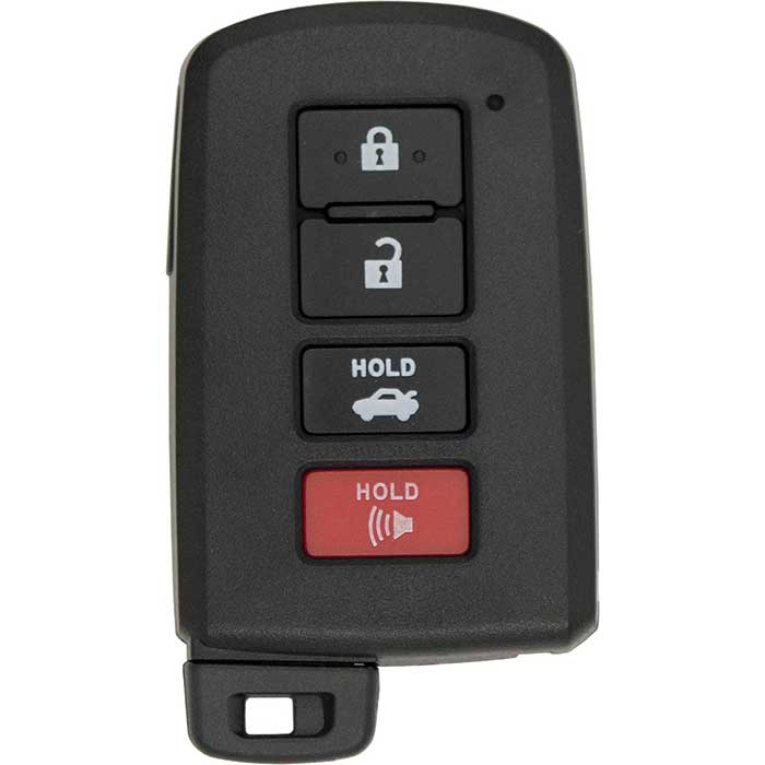 PRX-TOY-FBA-41 4 Button Proximity Smart Key for 2012-2017 Toyota Camry