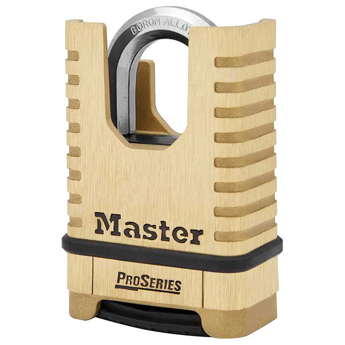 1177D No.175 Combination Padlock with Shrouded Shackle