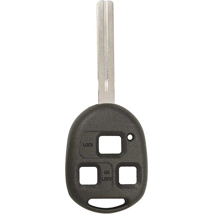 DSHELL-143 3-Button Remote Head Key Shell for 1997-2001 Lexus Toy40