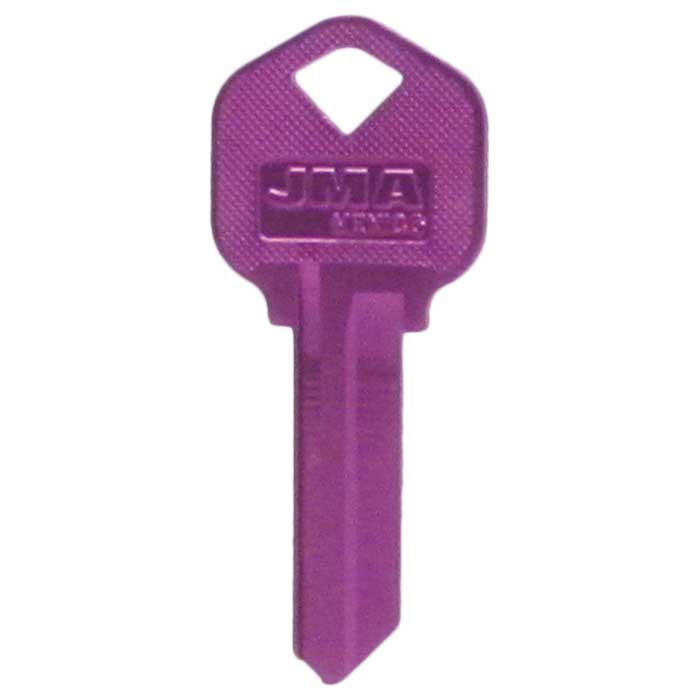 KW1-1.AL Aluminum KW1 Lilac Key Blank