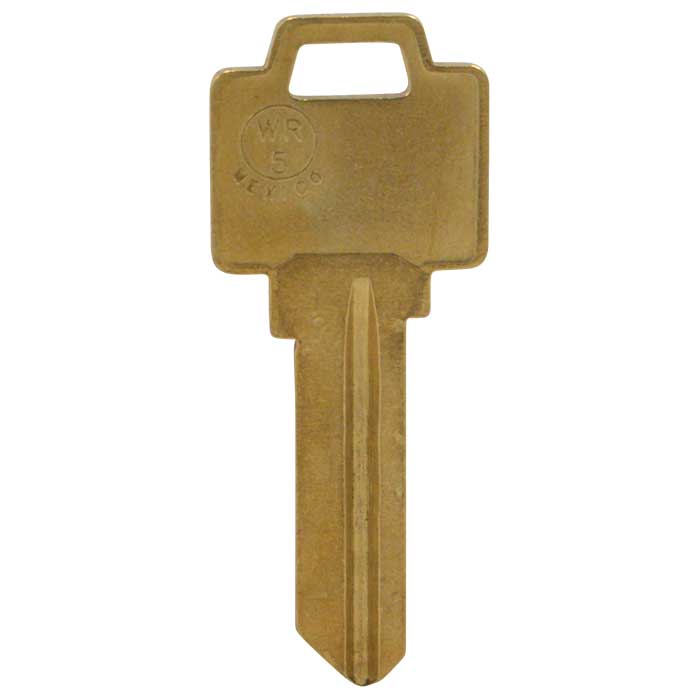 WR5-JMA WR5 Brass WEI-3E-Brass Key Blank