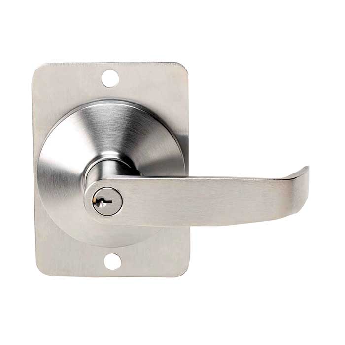 EDEKT80-26D 3.95 in. Tell Pro Line Storeroom Exit Device Trim, 626-US26D Satin Chrome