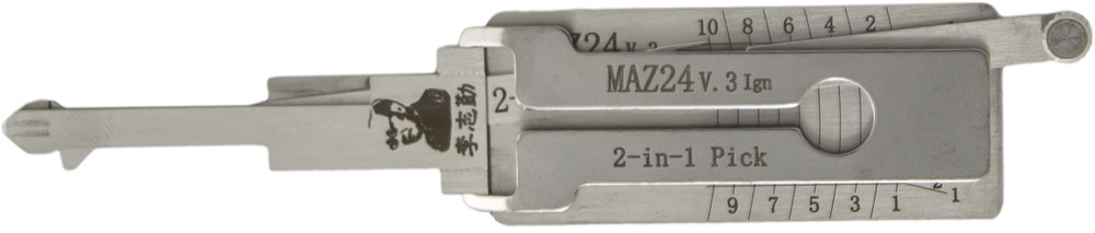 OL-MAZ24R-IGN 2-in-1 Auto Lock Picking Tool for MZ24-MZ31-MZ27 Mazda