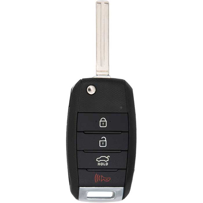 RK-KH-1W003 4 Button Replacement Flip Key for 2014-2017 Kia Rio