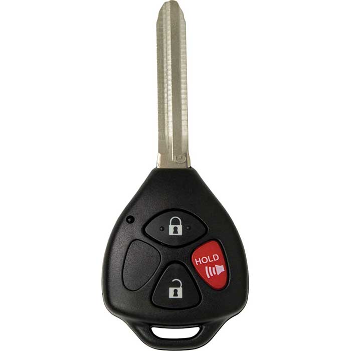 RK-TOY-MZ-5 3 Button Replacement Remote Key for 2011-2013 Scion tC