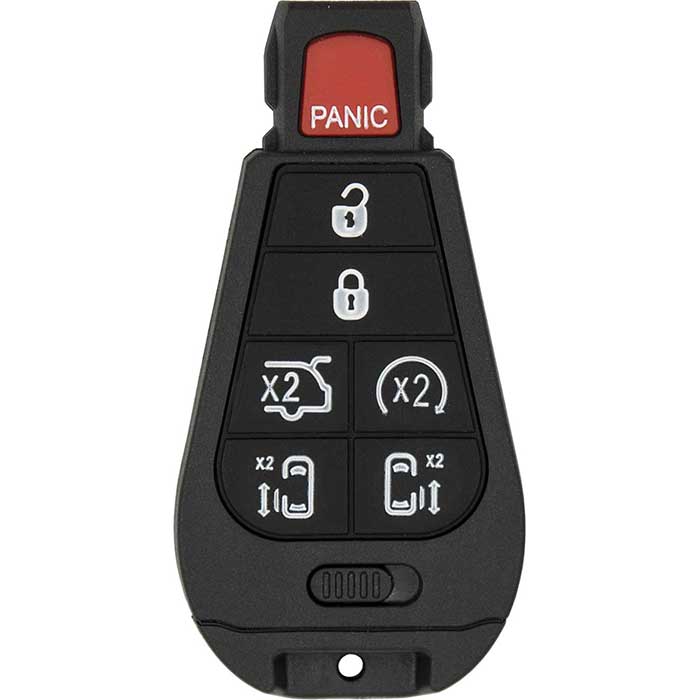 RK-CHY-PDZ7 7 Button Replacement Remote Key for Chrysler Dodge Volkswagen