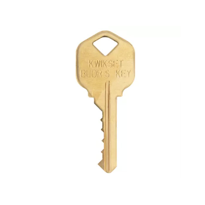Kwikset 82205-002 Solid Bow 5 Pin Blank Builders Key Blank
