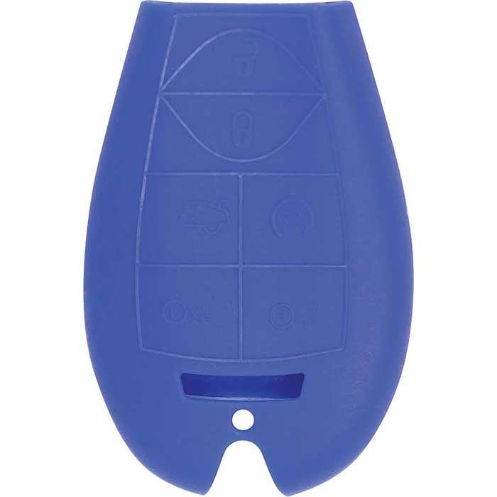SJ-DDGA66-BLUE Silicone Jacket Smart Key Remote Cover for Dodge & Chrysler