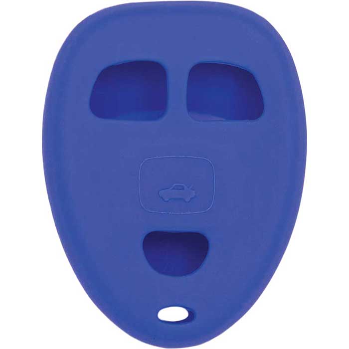SJ-GMC34-BLUE Silicone Jacket Keyless Remote Cover for GM-GMC34