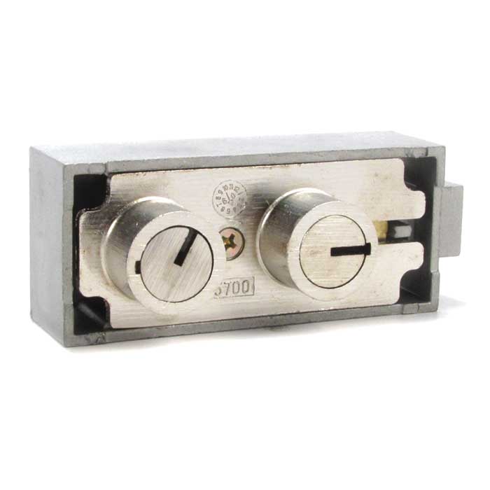 B5700-BR 0.5 in. Self-Service Single Key Operated Safe Deposit Lock
