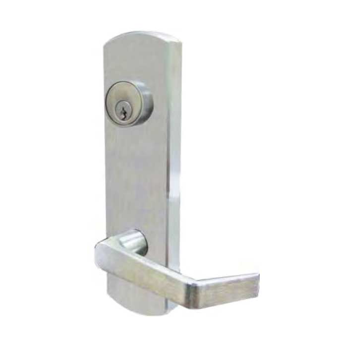 NESC9800-26D Operates Classroom Exit Device Key-In-Lever Trim, 626-US26D Satin Chrome