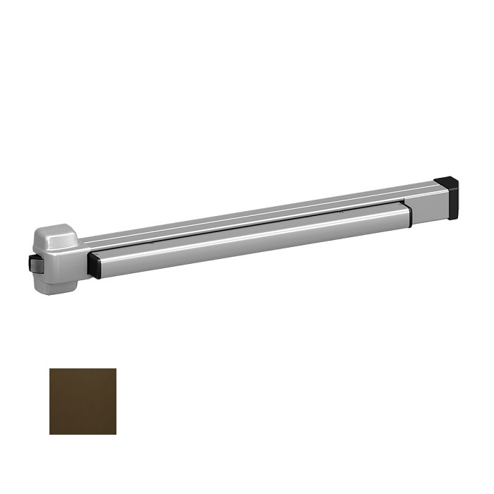 RX-22EO-4FT-313 4 ft. 22 Series Rim Device with RX-Request to Exit Switch - 695 Dark Bronze Painted