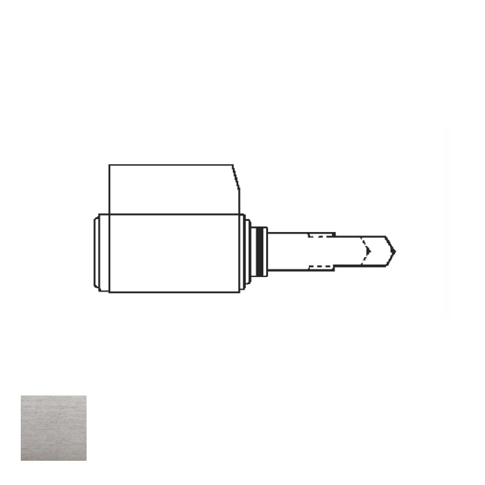 88691-626 TMax Arrow KIK Cylinder Assembly - Satin Chrome