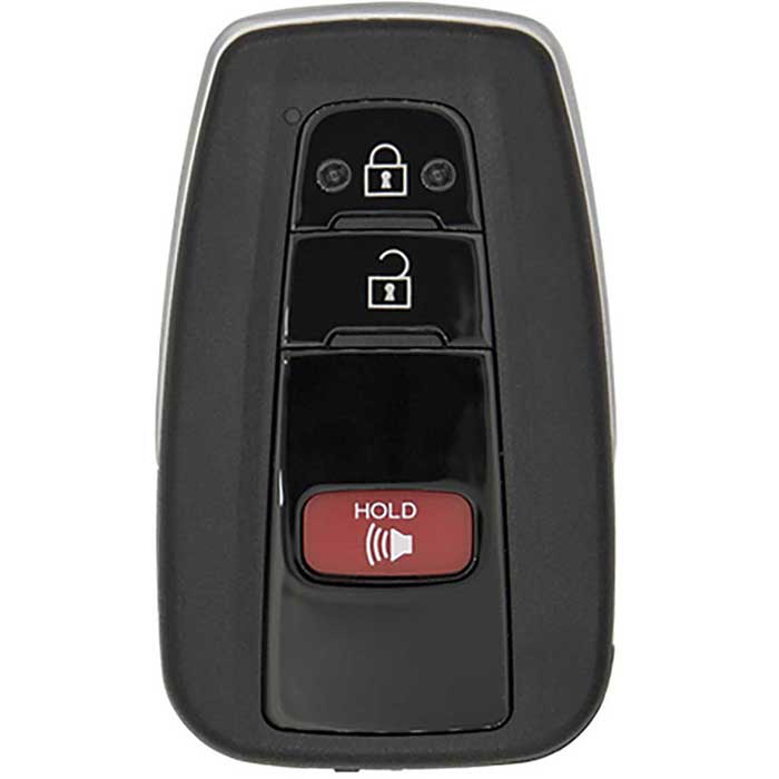 936-TL-SHELL 3 Button Remote Shell for 2016-2021 Toyota Prius