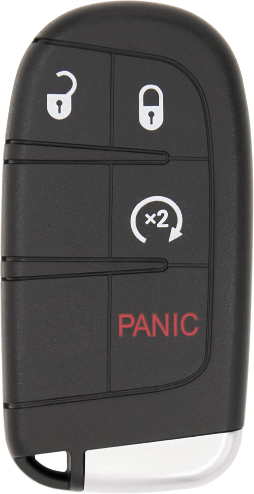 PRX-CHY-1302-9 4 Button RS Proximity Replacement Smart Key for Dodge Chrysler M3N-40821302 Sedan
