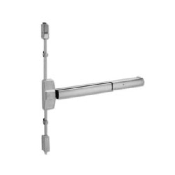 ED5400-630-LHR-W036-M54 36 in. ED5400 SVR Pushpad Device - Left Hand Reverse - 630 Satin Stainless Steel