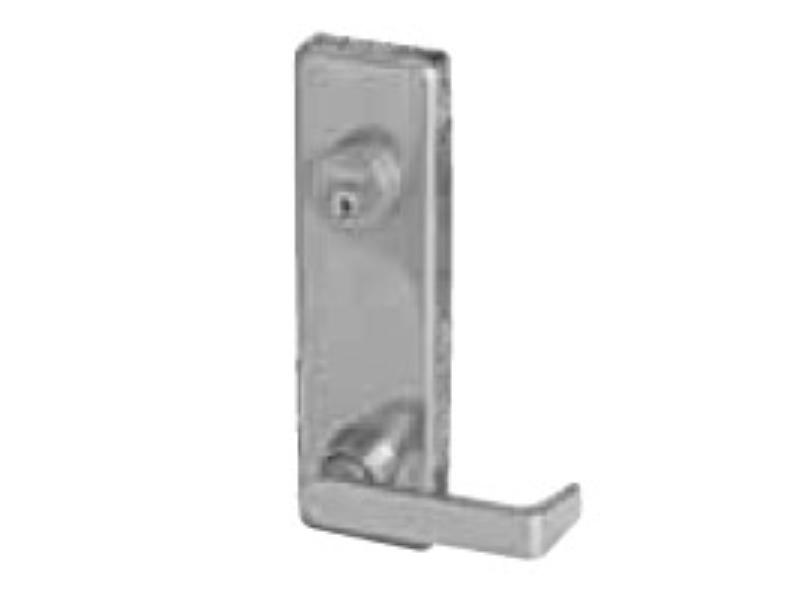 510L-26D-RHR-DAN 25 Series Right Hand Reverse Dane Exit Device Lever Trim, 626-US26D Satin Chrome