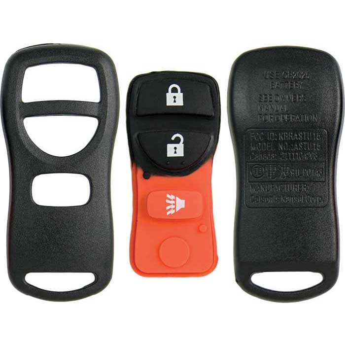 313-NI-SHELL 2002-2016 Nissan 3-Button Keyless Remote Shell