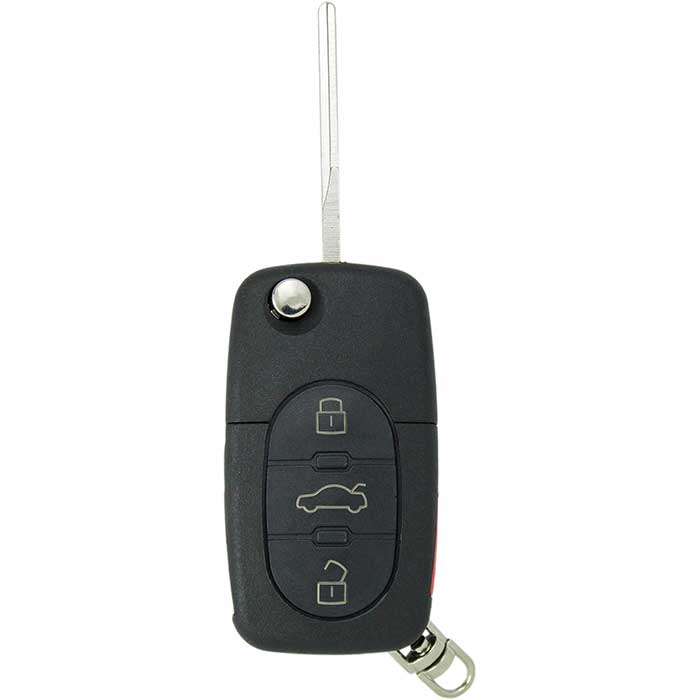 RK-VW-753F Replacement Remote Flip Key Fob for Volkswagen 1J0959753F