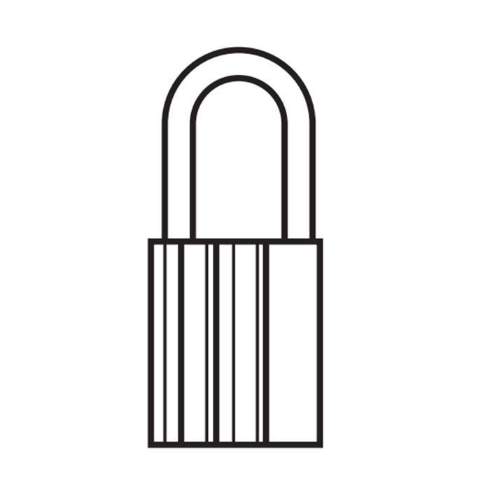88190LB TMax No.2 Non Key Retainable Padlock - EXT SCH SNS-KD