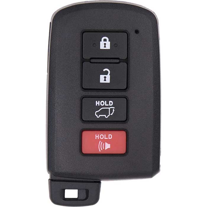 PRX-TOY-FBA-42 4 Button Proximity Smart Key for 2013-2018 Toyota RAV4